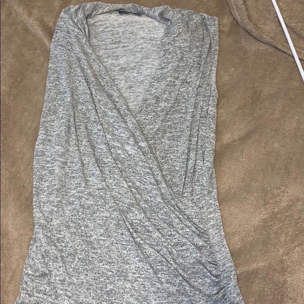 Soft tank.  Deep v neck